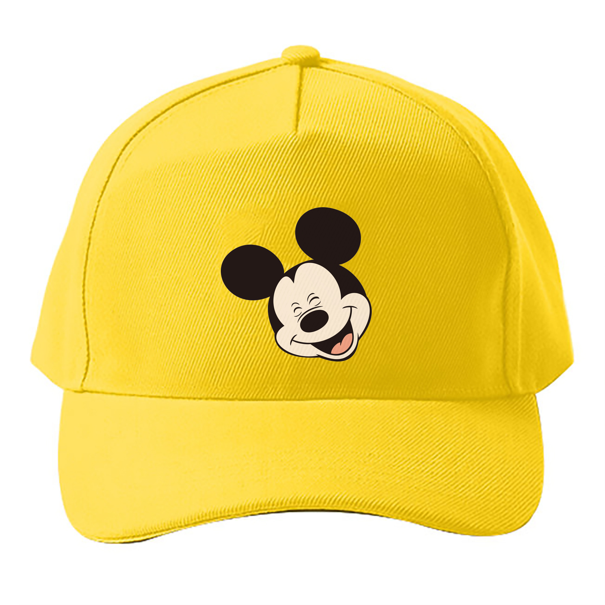 （画像用） ミッキーマウス Mickey Mouse ベースボールキャップ 綿100％ 男女兼用 帽子 スポーツ